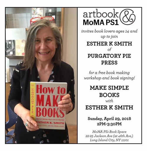 Make Simple Books with Esther K Smith at Artbook @ MoMA PS1