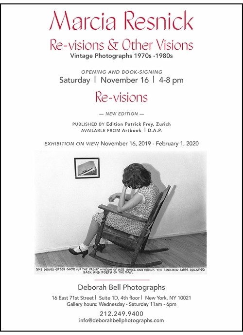 Marcia Resnick: Re-visions exhibition & book launch at Deborah Bell Photographs