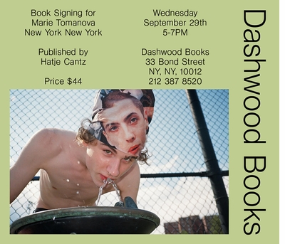 Marie Tomanova signing 'New York New York' at Dashwood Books