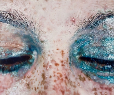Marilyn Minter: Pretty/Dirty, Blue Poles