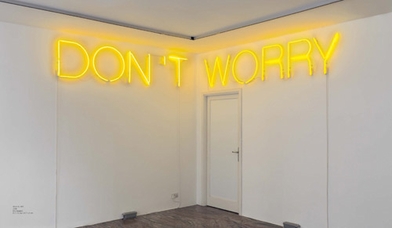 Martin Creed: What's the Point of It? "Don't Worry"