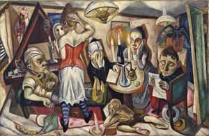 Max Beckmann: Exile Figures