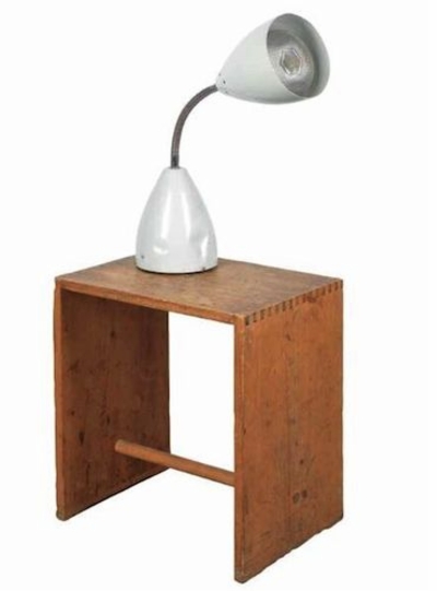 Max Bill, Novelectric Sun Lamp and Ulm Stool