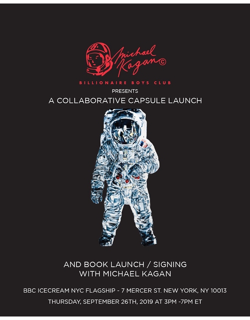 Michael Kagan Book Launch and Signing Event at The Billionaire Boys Club NYC Flagship Store