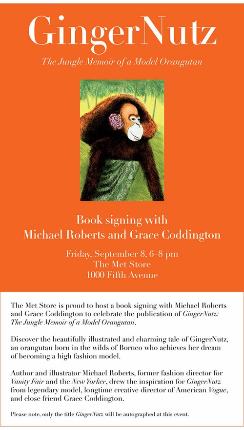 Michael Roberts & Grace Coddington present GingerNutz' at The Metropolitan Museum. 
