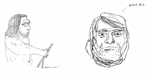 Mike Mills Drawings from the Film Beginners