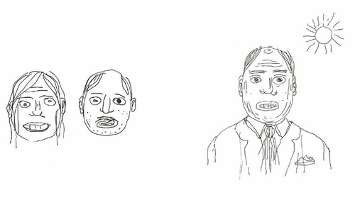 Mike Mills Drawings from the Film Beginners