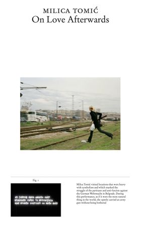 Milica Tomi?: On Love Afterwards