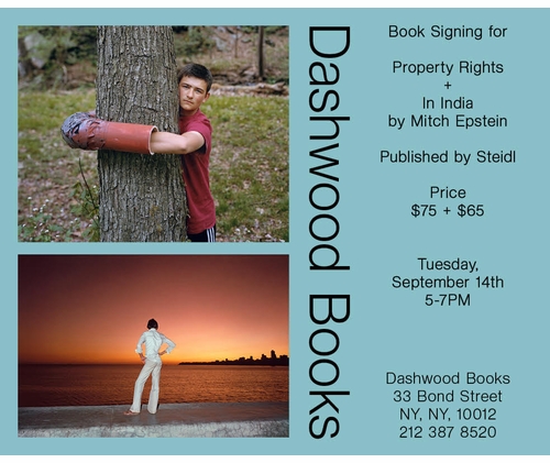 Mitch Epstein signing at Dashwood Books