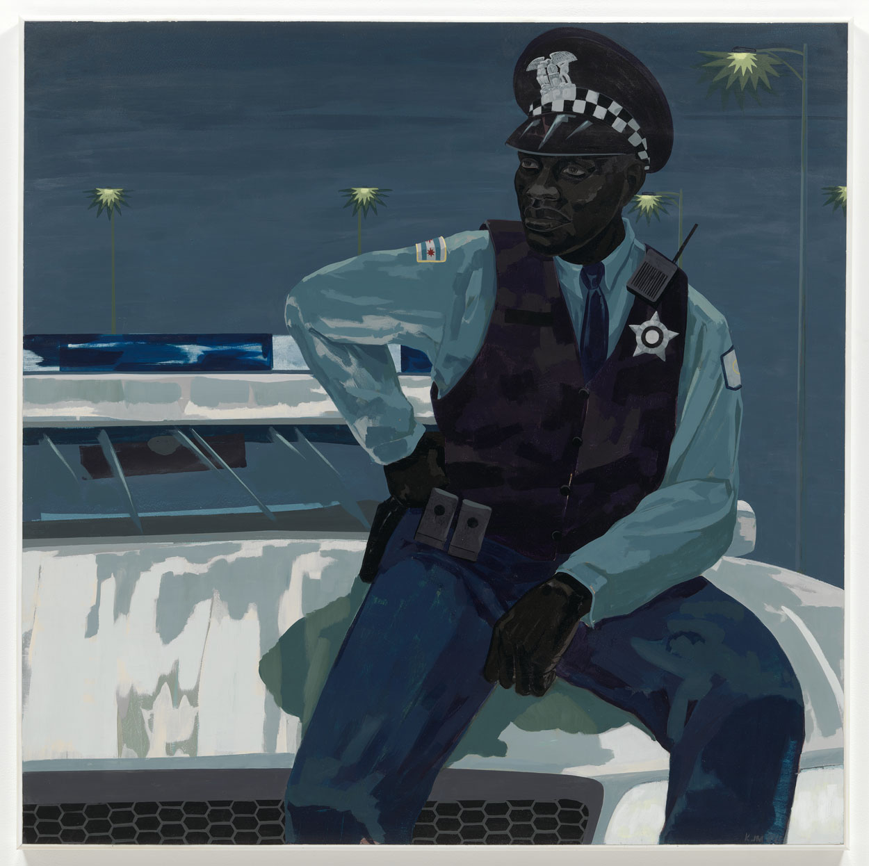 "Untitled (policeman)" (2015) is reproduced from