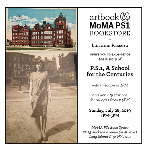 MoMA PS1 Book Space presents Lorraine Passero on 'P.S.1: A School for the Centuries'