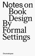 Notes on Book Design