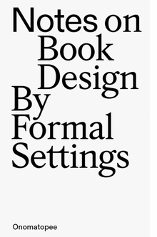 Notes on Book Design