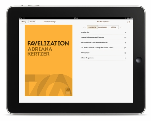 Now Available from the Cooper-Hewitts DesignFile eBook Series: 'Favelization' by Adriana Kertzer 