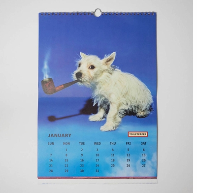 Now's the time to get your 2018 Toilet Paper monthly calendar!