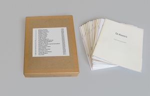 On Kawara: Pure Consciousness 1998–2013