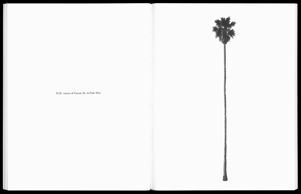 This spread from Ed Ruscha