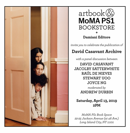 Panel Discussion and Book Signing for 'David Casavant Archive' at MoMA PS1 Book Space