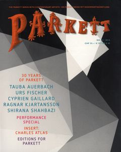 Parkett No. 94: Tauba Auerbach, Cyprien Gaillard, Ragnar Kjartansson, Shirana Shahbazi
