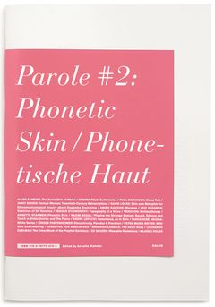 Parole No. 2