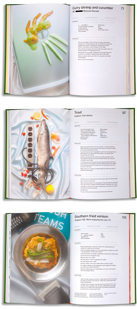 Featured spreads are from