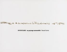 Pascal Cavin: Inventaire