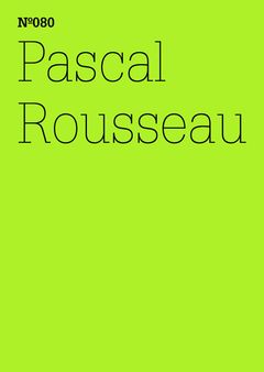 Pascal Rousseau: Under the Influence, Hypnosis as a New Medium