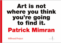 Patrick Mimran: Billboard Project