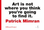 Patrick Mimran: Billboard Project
