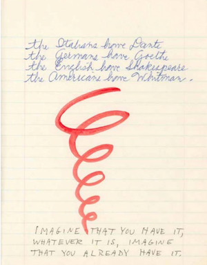 Paul Thek: Notebook #41, 1977