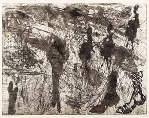 Per Kirkeby: Bronze, Drypoint, Wood