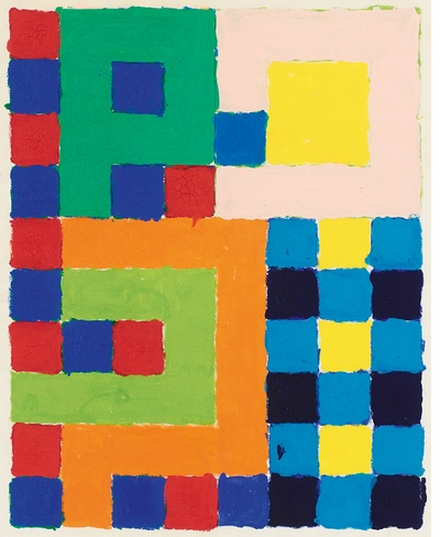 Peter Halley: Boats Crosses Trees Figures 197778