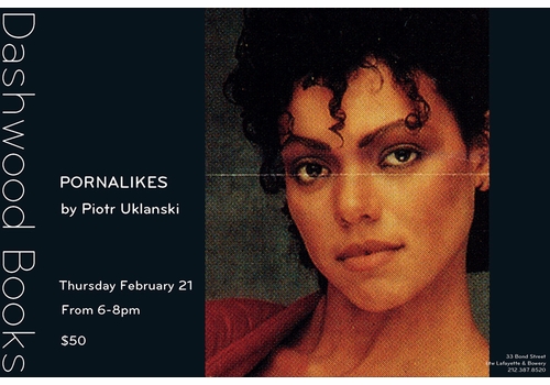 Piotr Uklanski to sign 'Pornalikes' at Dashwood