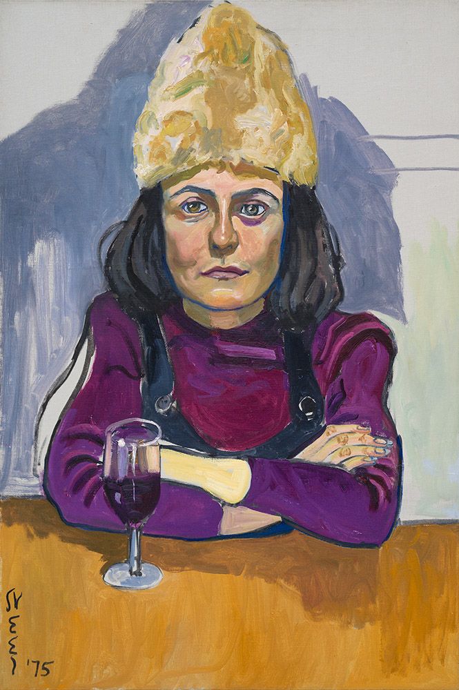 “Woman in Café” (1975),