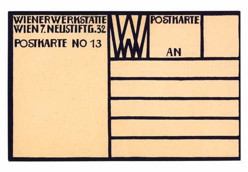 Postcards of the Wiener Werkstätte: At First Sight