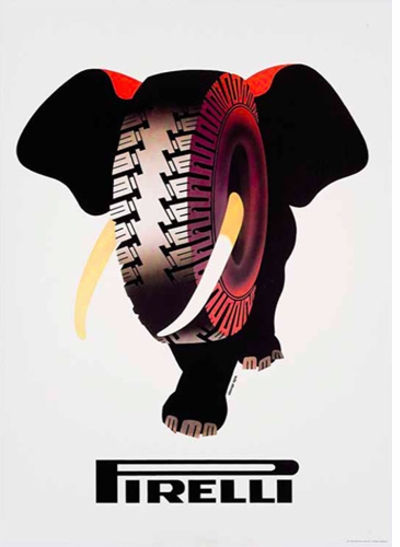 Posters: Eat & Drink in Italian Advertising, 1890-1970, Armando Testa, Pirelli Tires