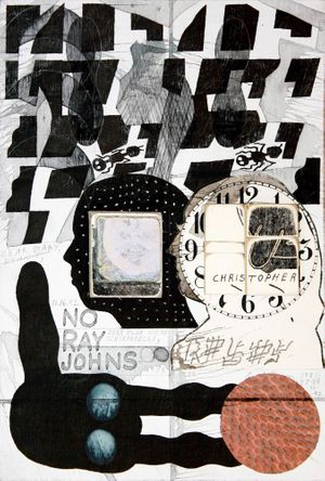 Ray Johnson and William S. Wilson: Frog Pond Splash