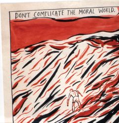 Raymond Pettibon: Red Tide Rising
