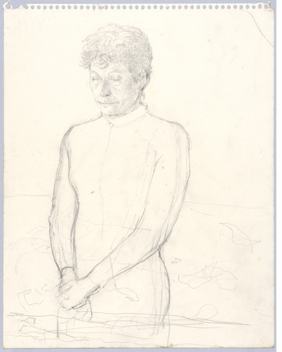 Recently rediscovered drawings by Andrew Wyeth in 'Life and Death'