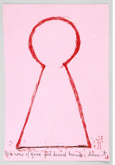 Recommended reading for this exact moment: Louise Bourgeois x Jenny Holzer: The Violence of Handwriting across a Page