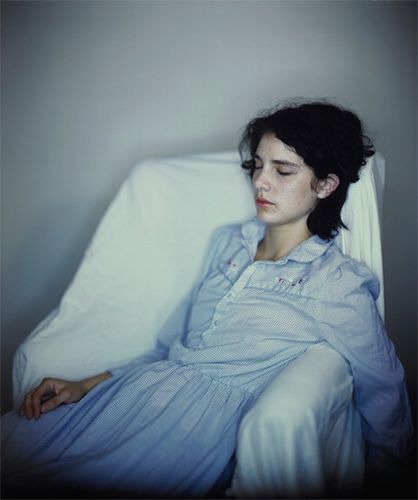 Richard Learoyd: Day for Night, Agnes with Eyes Closed