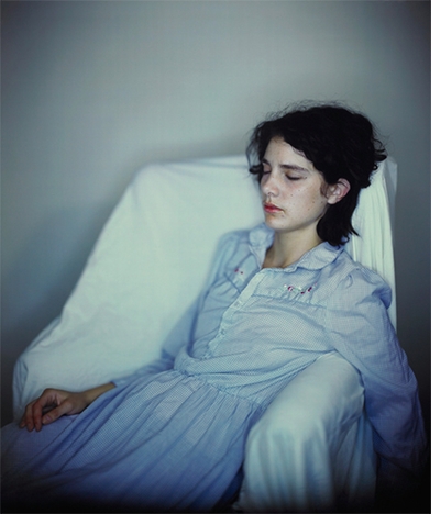 Richard Learoyd: Day for Night, Agnes with Eyes Closed