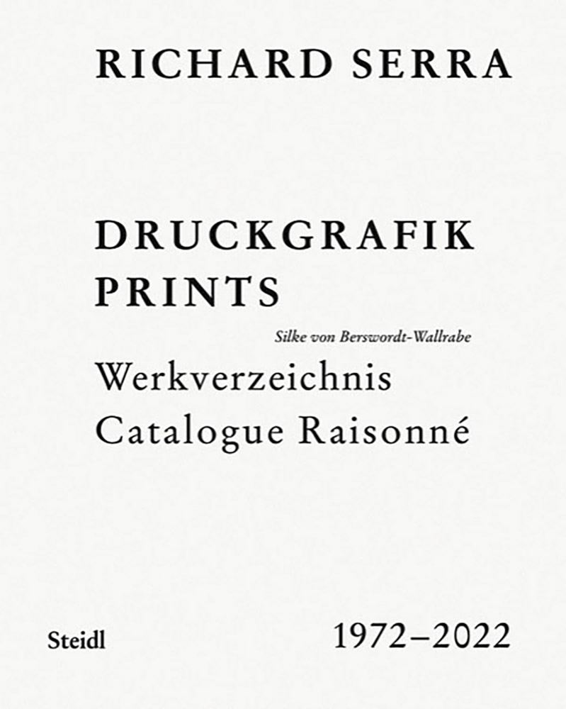 Richard Serra Catalogue Raisonné ARTBOOK | D.A.P. 2026 Catalog
