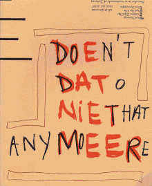 Rik Meijers: Don't do that Anymore