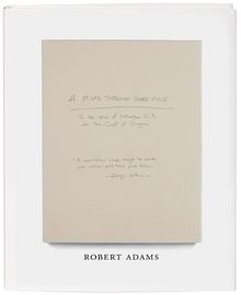 Robert Adams: A Road Through Shore Pine