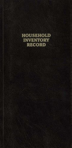 Robert Frank: Household Inventory Record