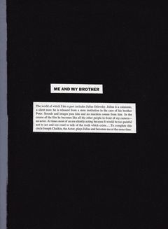 Robert Frank: Me and My Brother