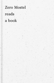 Robert Frank: Zero Mostel Reads a Book