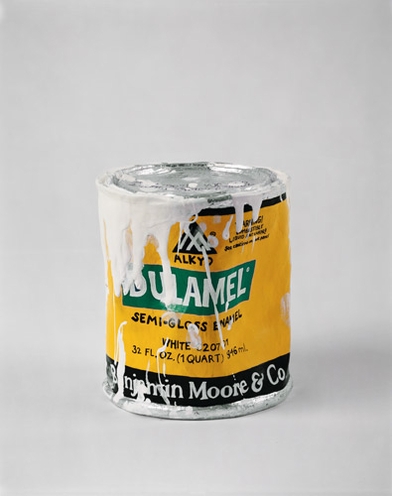 Robert Gober: Untitled (1994) (drip-covered paint can)