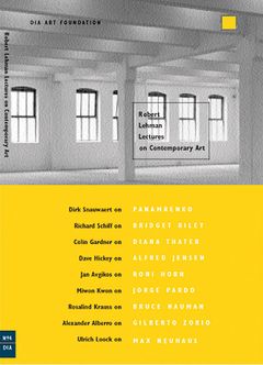 Robert Lehman Lectures on Contemporary Art No. 4